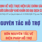 Quy định về việc thực hiện các chính sách hỗ trợ người dân gặp khó khăn do đại dịch Covid-19