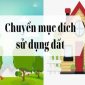 QUYẾT ĐỊNH Về việc cho phép chuyển mục đích sử dụng đất cho bà Lưu Thị Chiến