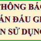 Thông báo: Lựa chọn tổ chức đấu giá tài sản là Quyền sử dụng đất trên tại MBQH số 5203/QĐ-UBND ngày 15/12/2015 thuộc xã Đông Tân