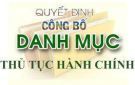 Công khai Danh mục thủ tục  hành chính mới ban hành lĩnh vực  Giáo dục và Đào tạo thuộc hệ thống  giáo dục quốc dân thuộc thẩm quyền  giải quyết của UBND cấp huyện,  tỉnh Thanh Hóa