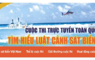  Thành phố Thanh Hóa: hưởng ứng cuộc thi trực tuyến “Tìm hiểu Luật Cảnh sát biển Việt Nam”