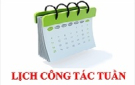 Lịch công tác tuần UBND thành phố Thanh Hóa Từ ngày 27/7/2020 đến ngày 02/8/2020