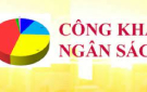 Công bố công khai số liệu dự toán ngân sách nhà nước năm 2023