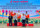 Gần 50 bộ giải thưởng đã được trao cho các vận động viên giành chiến thắng tại giải chạy việt dã năm 2025