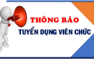 Ban QLDA Đầu tư Xây dựng xét tuyển viên chức năm 2024