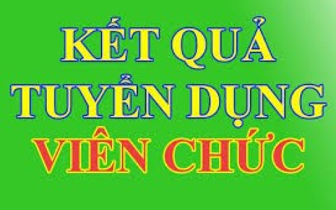 Ban Quản lý dự án đầu tư xây dựng thành phố Thanh Hóa ban hành Quyết định công nhận kết quả xét tuyển kỳ tuyển dụng viên chức năm 2024