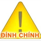 Trung tâm Văn hóa, Thông tin, Thể thao và Du lịch TP. Thanh Hóa đính chính thông tin đăng trên Cổng thông tin điện tử thành phố