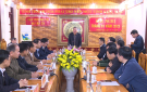 Lãnh đạo thành phố Thanh Hóa thăm, kiểm tra tình hình sản xuất, đời sống trên địa bàn huyện Thường Xuân