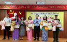 Tổng kết trao giấy chứng nhận cho giảng viên thao giảng lý luận chính trị
