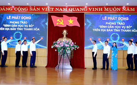 Thanh Hóa phát động phong trào “Bình dân học vụ số” trên toàn tỉnh