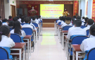 Khai giảng lớp bồi dưỡng nhận thức về Đảng cho các quần chúng ưu tú là học sinh Trường THPT Nguyễn Trãi