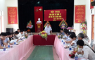 Đoàn công tác của Thành ủy làm việc với xã Thiệu Dương