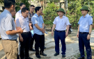 Chủ tịch UBND Thành phố Thanh Hóa Lê Trọng Thụ kiểm tra hiện trường các dự án