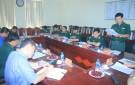 Đảng ủy Quân sự thành phố tổ chức Hội nghị đánh giá lãnh đạo thực hiện nhiệm vụ 6 tháng đầu năm, nhiệm vụ 6 tháng cuối năm 2018