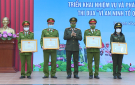 Tổng kết phong trào thi đua "Vì An ninh Tổ quốc" năm 2021 và phát động thi đua năm 2022