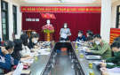 Phường Hàm Rồng: Hội nghị họp bàn thực hiện Phương án cưỡng chế thi hành Quyết định xử phạt vi phạm hành chính đối với ông Nguyễn Xuân Thọ