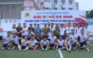 Bế mạc giải bóng đá chào mừng kỷ niệm 77 năm Ngày truyền thống lực lượng Công an nhân dân
