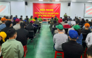 Hội nghị tuyên truyền pháp luật, phòng ngừa tội phạm cố ý gây thương tích, giết người tại KCN Lễ Môn, phường Quảng Hưng