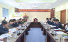 Hội nghị triển khai nhiệm vụ để chuẩn bị cho Lễ giao, nhận quân năm 2023