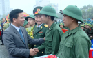 169 tân binh thành phố Thanh Hoá phấn khởi lên đường nhập ngũ