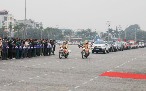 Thành phố Thanh Hóa tổ chức ra quân tuyên truyền và thực hiện công tác phòng, chống vi phạm pháp luật về pháo, phòng chống cháy nổ đảm bảo ANTT trước và sau Tết Nguyên đán Tân Sửu