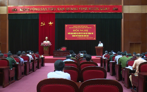TP Thanh Hóa: Triển khai nhiệm vụ diễn tập khu vực phòng thủ năm 2022