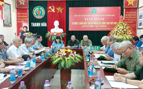 Gặp mặt truyền thống 72 năm ngày thành lập Cựu TNXP Việt Nam