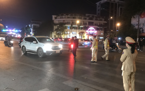 Tình hình trật tự an toàn giao thông trong đêm Noel năm 2022