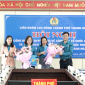 Công bố các quyết định thành lập công đoàn cơ sở và tiếp nhận công đoàn cơ sở trực thuộc LĐLĐ thành phố Thanh Hóa