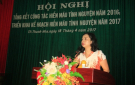 Hội nghị tổng kết công tác hiến máu tình nguyện năm 2016