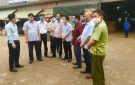 Thành phố Thanh Hóa tăng cường kiểm tra công tác phòng dịch tại các chợ dân sinh
