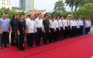 Lãnh đạo tỉnh, thành phố dâng hương, nhân dịp kỷ niệm ngày Thương binh liệt sỹ