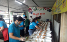 Những suất cơm nghĩa tình tại khu cách ly tập trung trường PTTH Dân tộc Nội trú tỉnh Thanh Hóa