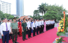 Đoàn đại biểu tỉnh, thành phố Thanh Hóa dâng tương tưởng nhớ Chủ tịch Hồ Chí Minh