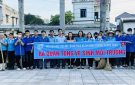 Phường Quảng Thịnh ra quân tổng vệ sinh môi trường