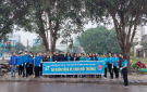 Phường Lam Sơn ra quân tổng vệ sinh môi trường tại tuyến đường Mai An Tiêm
