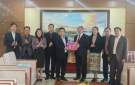 Đoàn lãnh đạo huyện Sầm Nưa tỉnh Hủa phăn thăm, chúc Tết thành phố Thanh Hóa