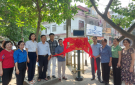 Tổ dân phố Thống Nhất 1, phường Trường Thi khánh thành công trình thiết bị tập thể dục