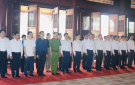 Đoàn đại biểu Thành ủy TP Thanh Hóa và Huyện ủy, huyện Thọ Xuân dâng hoa, dâng hương nhân kỷ niệm 76 năm ngày thương binh, liệt sỹ