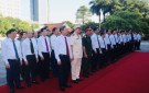 Đoàn đại biểu tỉnh Thanh Hóa dâng hương tưởng niệm Chủ tịch Hồ Chí Minh, Mẹ Việt Nam anh hùng và các Anh hùng liệt sĩ