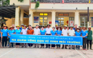 Xã Hoằng Đại ra quân dọn vệ sinh môi trường
