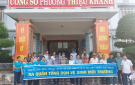Phường Thiệu Khánh ra quân tổng vệ sinh môi trường