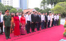Bí thư Thành ủy thành phố Thanh Hóa dâng hương tại Khu văn hóa tưởng niệm Chủ tịch Hồ Chí Minh nhân kỷ niệm 78 năm ngày thành lập Đảng bộ