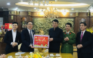 Đồng chí Chủ tịch UBND thành phố Thanh Hóa thăm, chúc tết các đơn vị làm nhiệm vụ trong dịp Tết