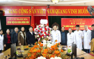 Lãnh đạo thành phố thăm, chúc mừng các cơ sở y tế nhân kỷ niệm 70 năm Ngày Thầy thuốc Việt Nam 27/2/1955 – 27/02/2025