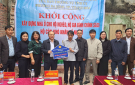  Chủ tịch UBND thành phố  Lê Trọng Thụ dự lễ khởi công và trao biển hỗ trợ xây dựng nhà ở tại phường Ba Đình