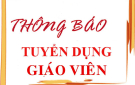 THÔNG BÁO: Danh sách thí sinh không đủ điều kiện, tiêu chuẩn tham gia dự tuyển vòng 2, kỳ tuyển dụng viên chức ngành GD&ĐT thành phố Thanh Hóa năm 2025 