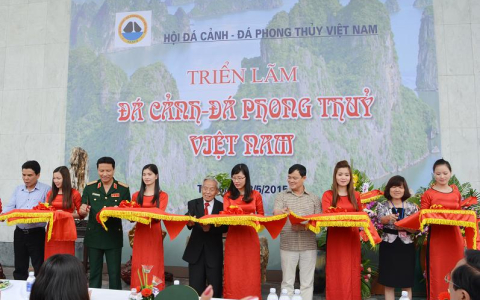 Khai mạc triển lãm Đá cảnh - Đá phong thủy Việt Nam