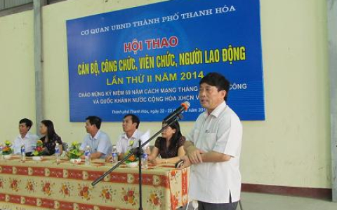 Hội thao cán bộ công chức, viên chức, người lao động UBND TP.Thanh Hóa lần thứ II năm 2014