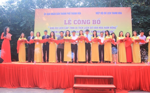 Lễ công bố các Quyết định về khu du lịch Hàm Rồng, thành phố Thanh Hóa